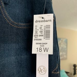 Dress Barn 18W Jeans